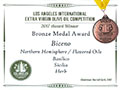 Biceno - 2017 Bronze Medal Flavored Oils Herbs - Los Angeles International Extra Virgin Olive Oil competition