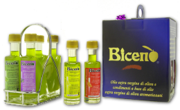 Valigetta Olia 4 bottiglie Aromatizzati cod.049