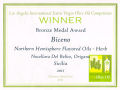 Biceno - 2012 Bronze Medal Aromatizzato Origano - Los Angeles International Extra Virgin Olive Oil competition